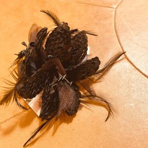 Sequins & Feather Fascinator